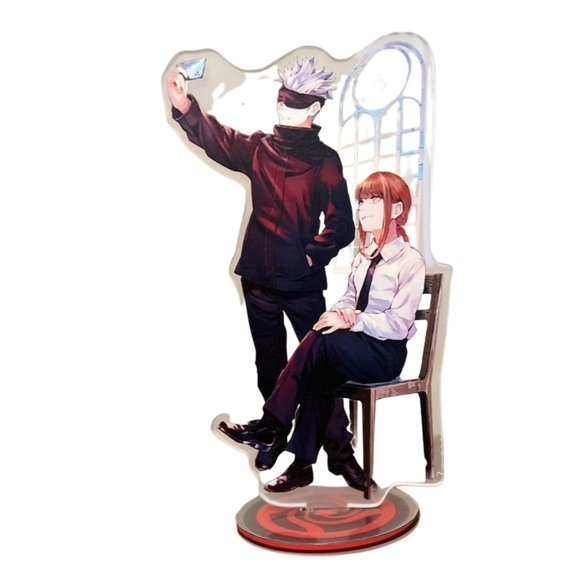 Jujutsu Kaisen Acrylic Stand Gojo Makima - Picture 1 of 2